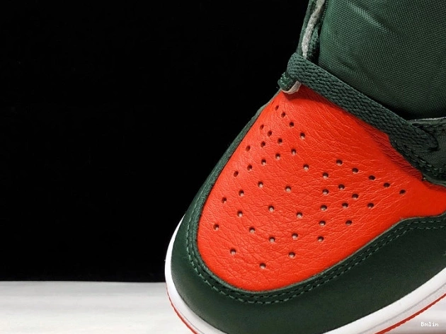Bmlin shoes x Air 1 Jordan Sail Fir-Team OG SoleFly Retro High AV3905-138 Orange 0822